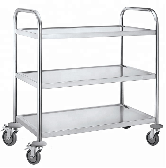 stainless steel rolling cart