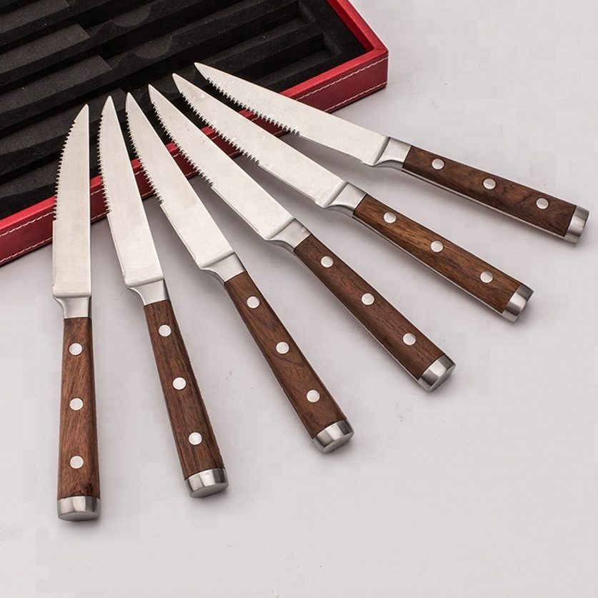 6 Pcs Steak Knife Set