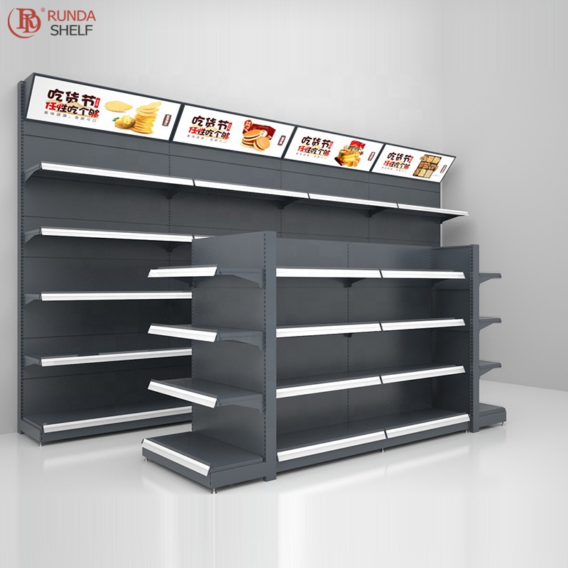 grocery store shelving