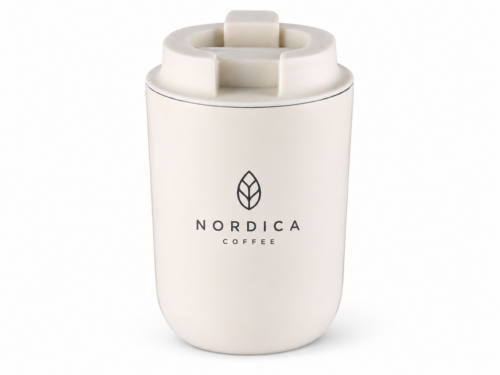 Stainless Steel Coffee Cup with Lid