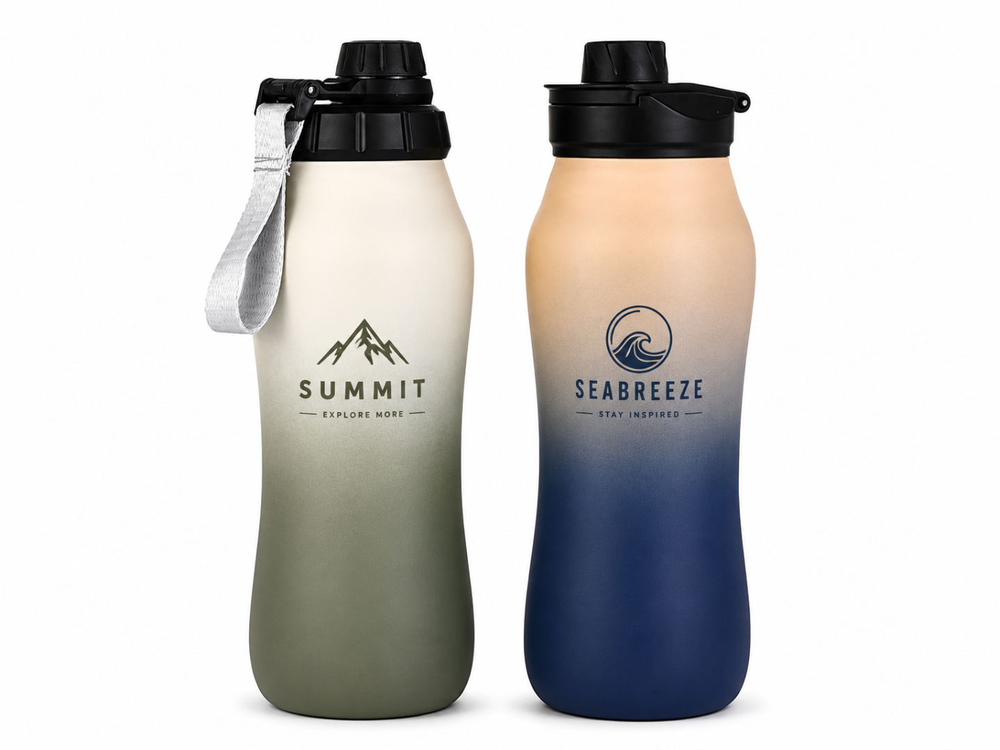 Wide Mouth Stainless Steel Water Bottle