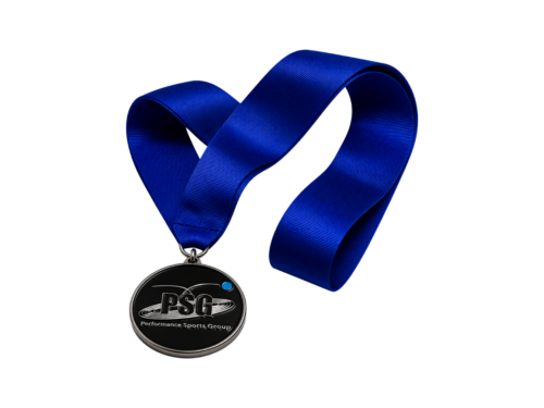 Custom 60mm Sports Medal with Ribbon