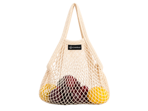 Washable Mesh Fruit Bag with Cotton Fabric for Grocery Shopping & Eco-Brands