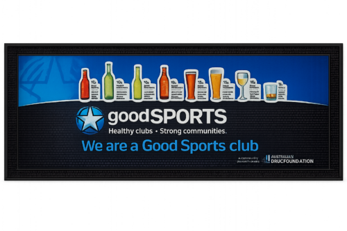 Custom Rubber Service Drinking Bar Mat,