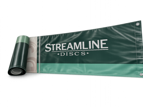 Custom 13oz Vinyl PVC Banner | UV Printing | Outdoor Advertising with Metal Grommets