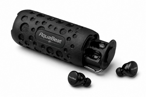 Custom Bluetooth Speaker with IPX5 Waterproof Earbuds