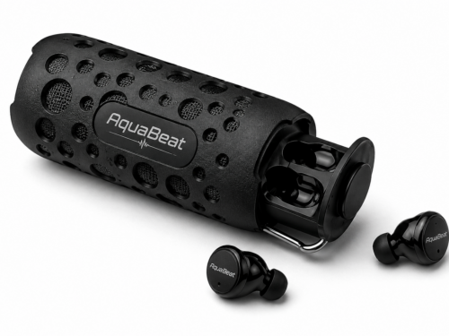 Custom Bluetooth Speaker with IPX5 Waterproof Earbuds