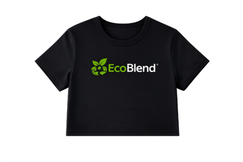 Custom Recycled Cotton & PET Women’s Crop Top