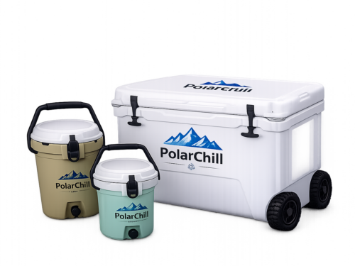 Wheeled Rotomolded Ice Chest