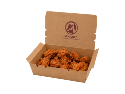 Kraft Paper Takeaway Food Box