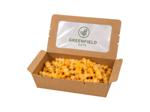 Kraft Paper Food Box with Clear Window