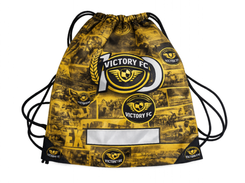 Custom Sublimated Drawstring Bag