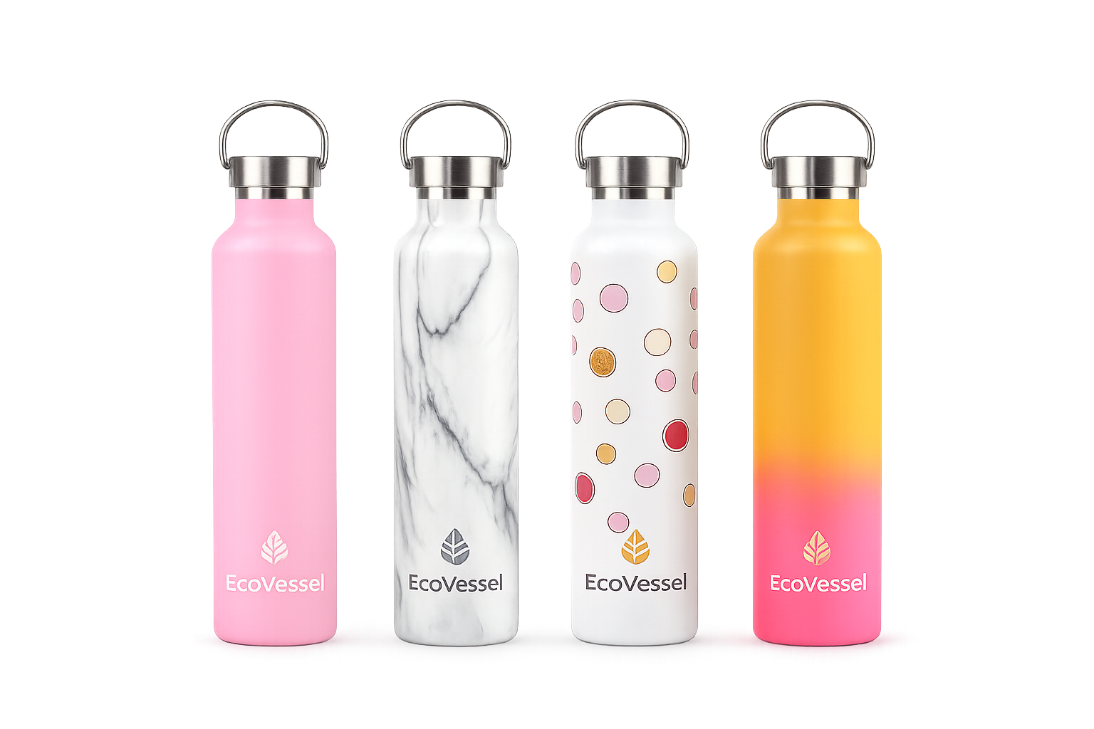 Custom Vacuum Insulated Stainless Steel Water Bottle