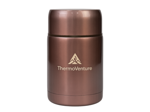 Custom 1L Stainless Steel Water Bottle with Screw-On Lid