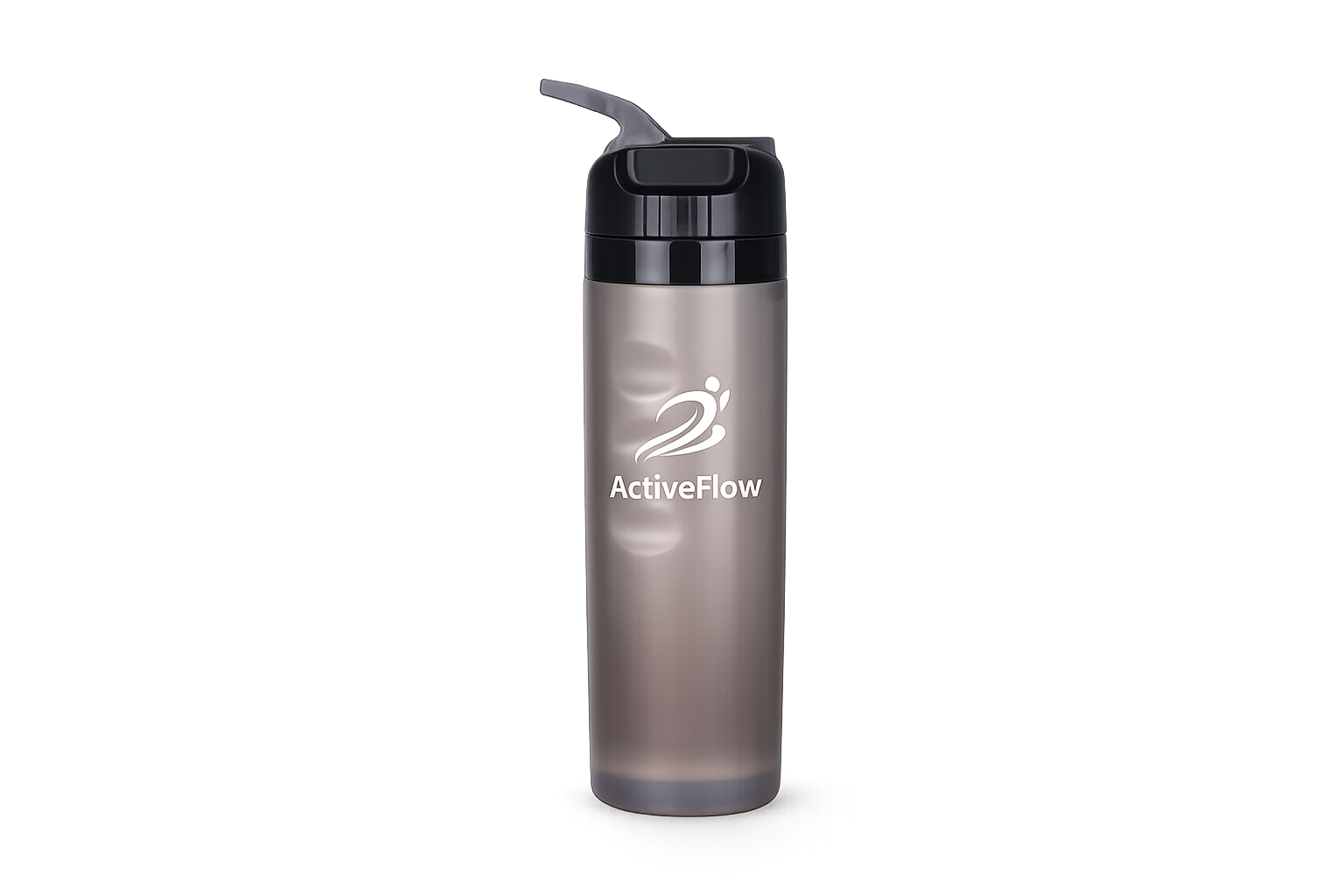 Custom 600ml Sports Water Bottle with Straw Lid