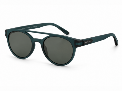 double bridge round sunglasses