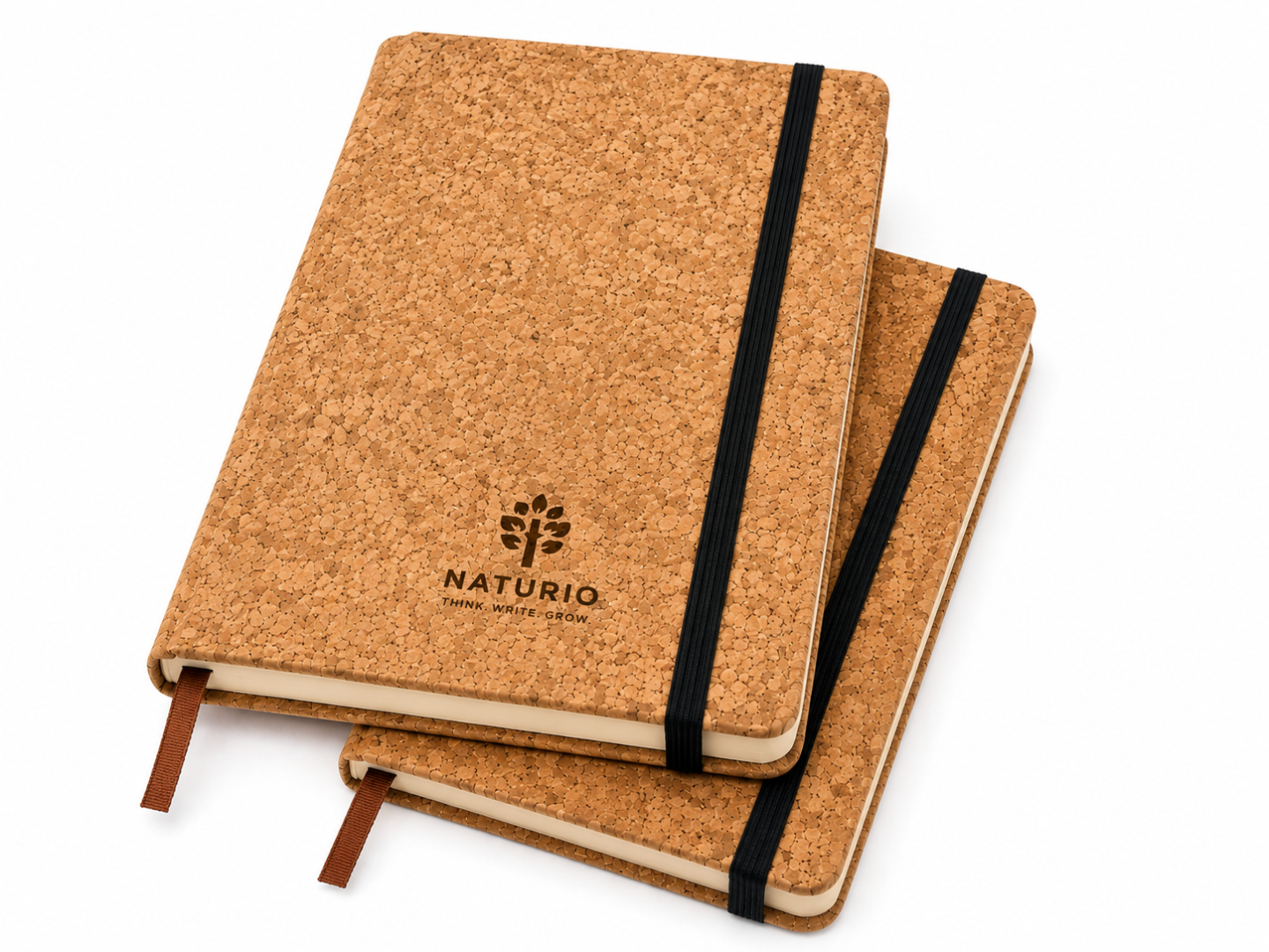 Eco-Friendly Cork Notebook with Recycled Paper