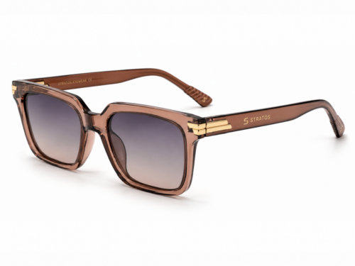 Custom Rectangle Sunglasses with Thermoplastic Frame