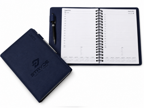 Custom PU Leather Refillable Journal and Pen Set