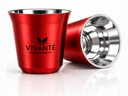 Double Wall Stainless Steel Espresso Cup
