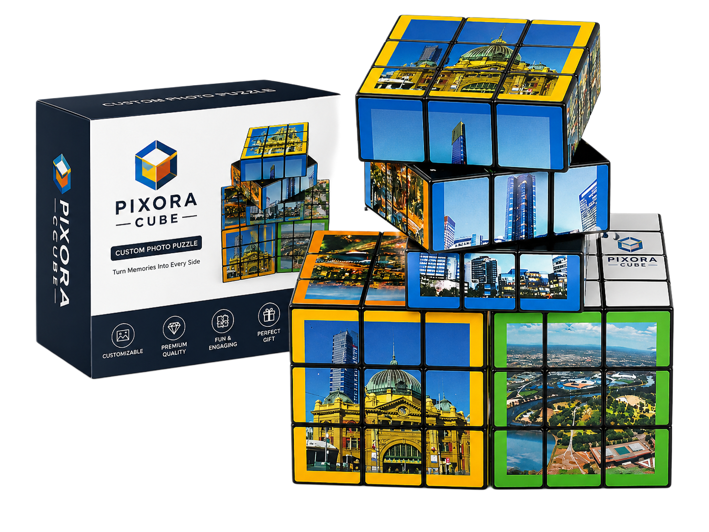 Custom Photo Cube Puzzle