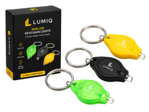 Custom Mini LED Flashlight Keychain