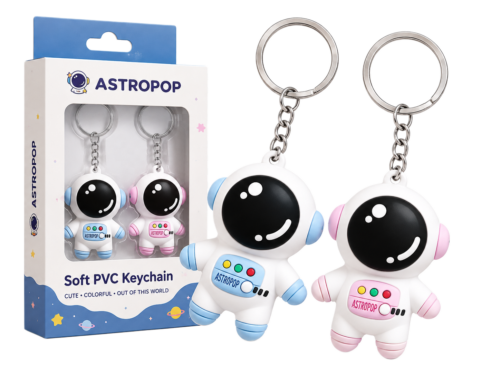 Custom Molded Soft PVC Keychain