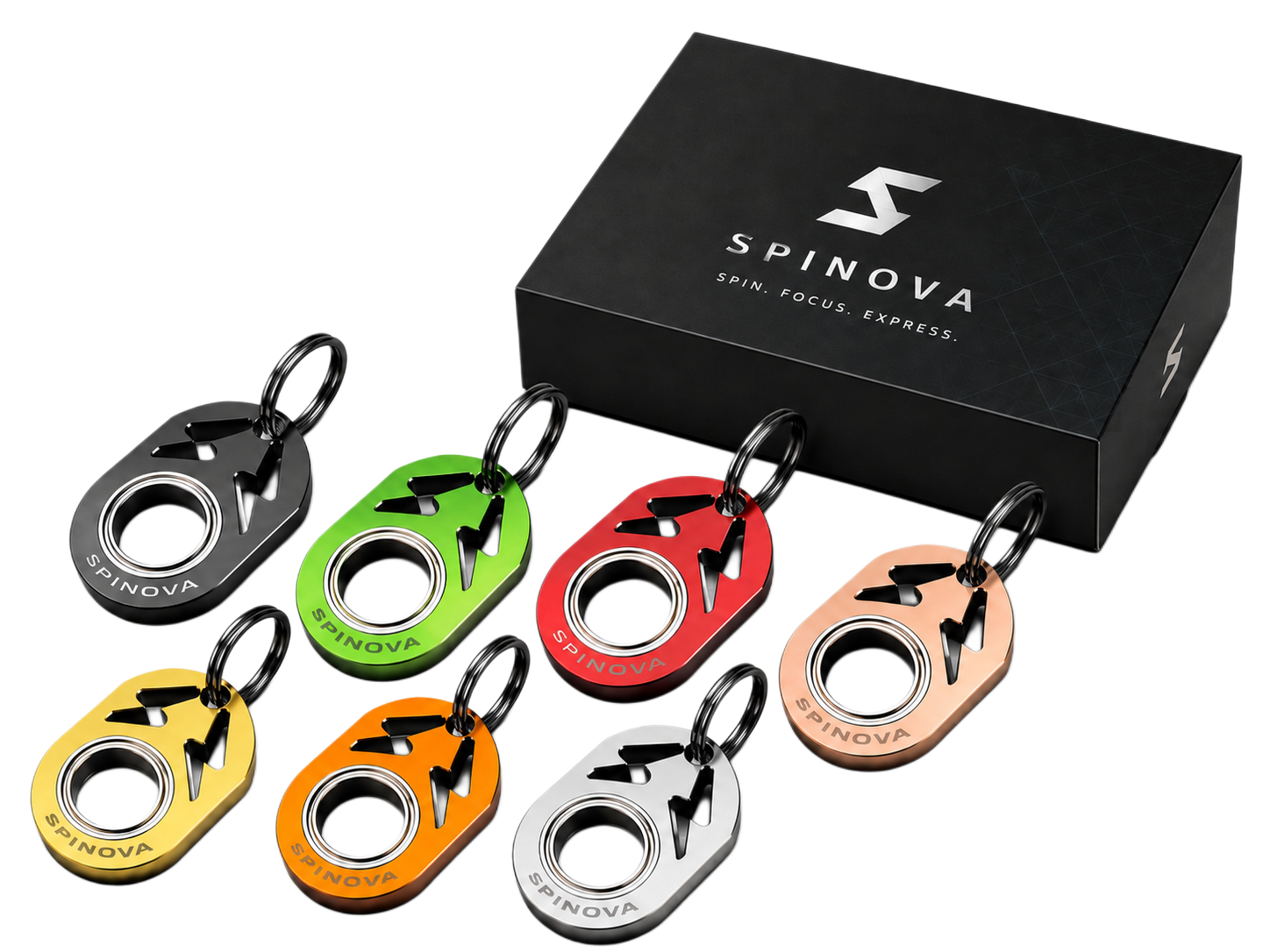Custom Spinning Metal Keychain