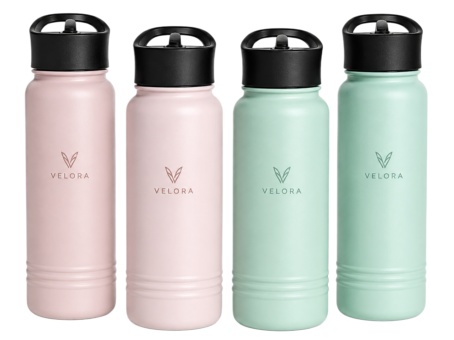 Custom 650-950ml Stainless Steel Water Bottle with Screw-On Lid