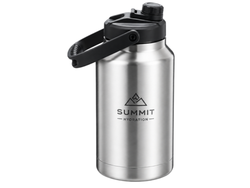 Custom 5.7L Stainless Steel Water Bottle with Spout Lid