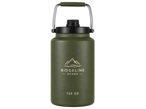 Custom 3.8L Stainless Steel Water Bottle with Spout Lid
