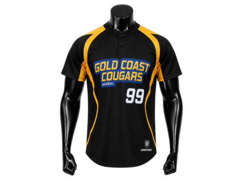 Custom Men’s Baseball Two-Button Jersey