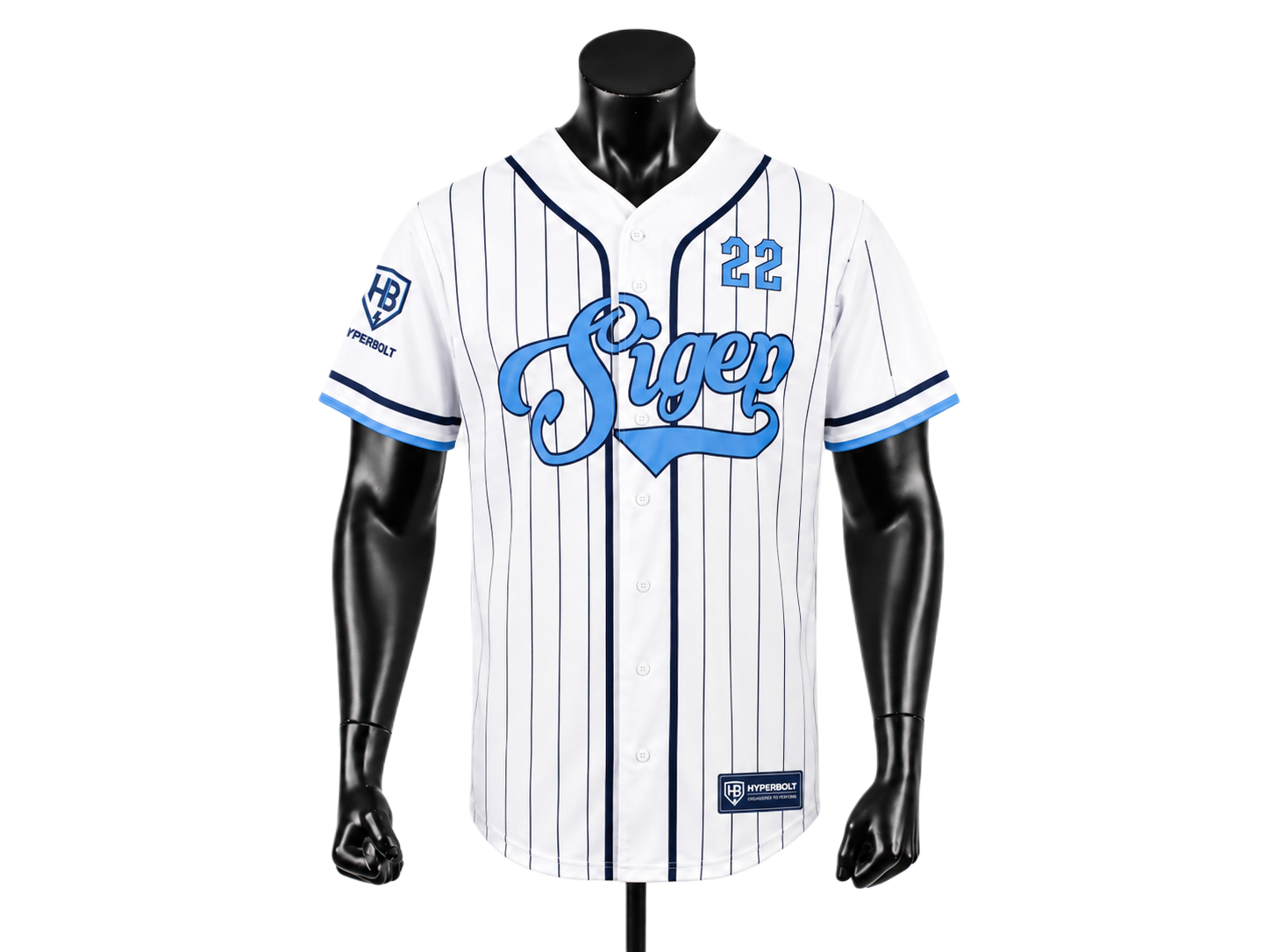 Custom Men’s Baseball Button-Up Jersey