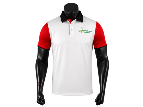 Custom Men’s Badminton Polo Uniform