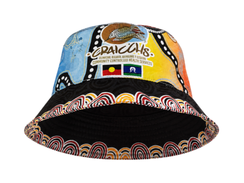 Custom Wide Brim Bucket Hat