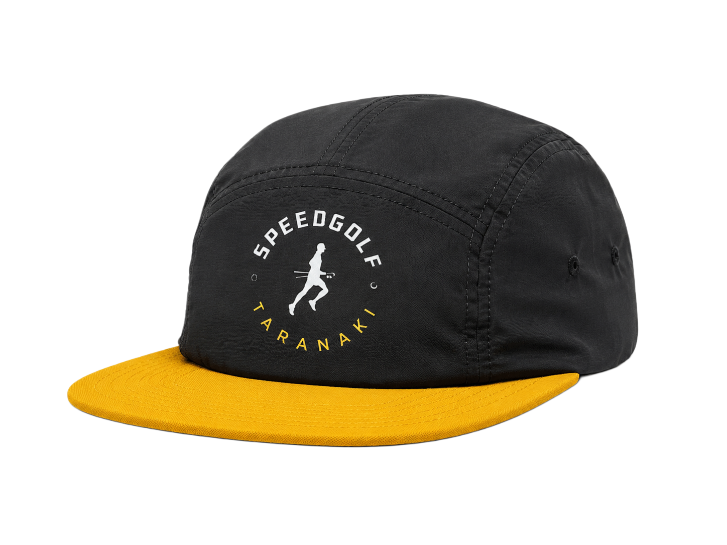 Custom Running Cap with Velcro Closure