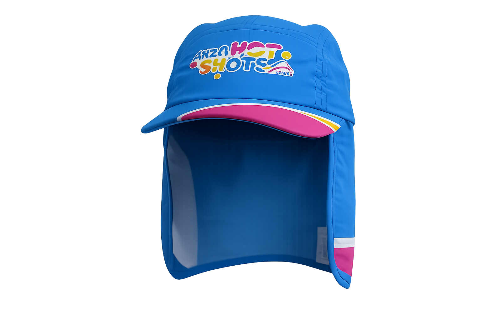 Custom Baseball Cap with Neck Flap