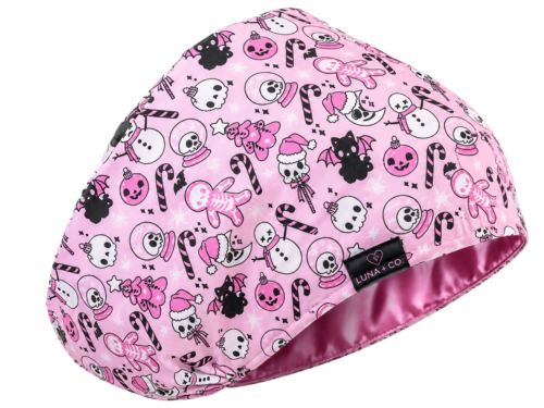 Custom Satin-Lined Scrub Cap