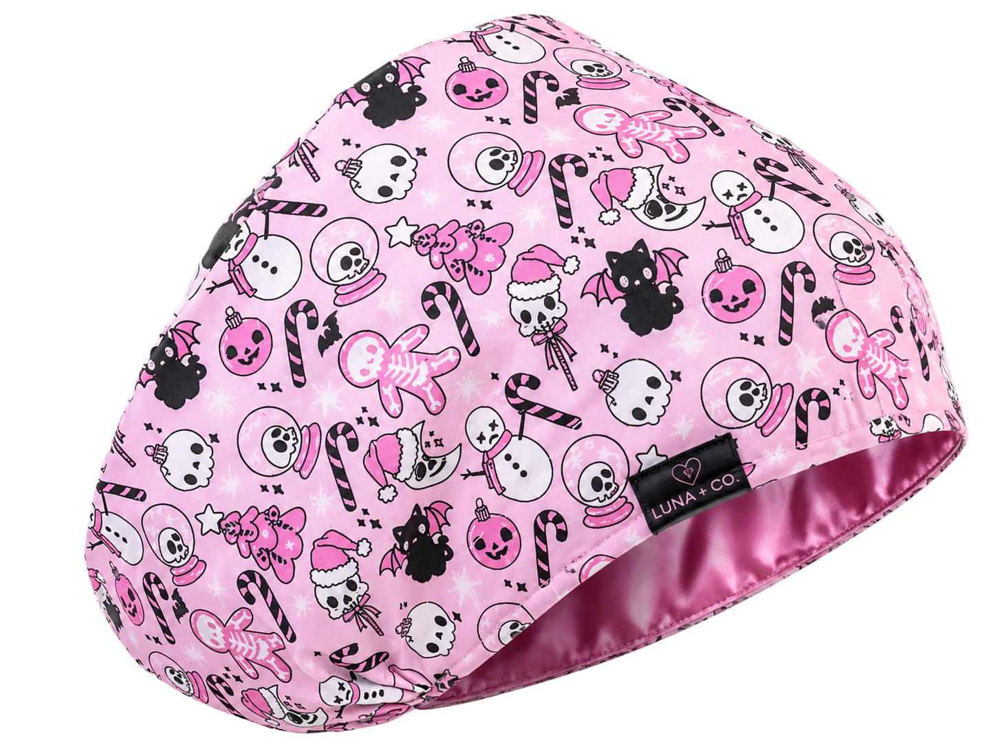 Custom Satin-Lined Scrub Cap