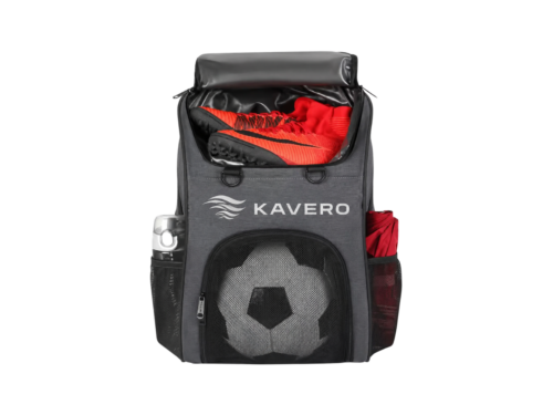 45L Soccer Gear Backpack with Cleat and Ball Compartments