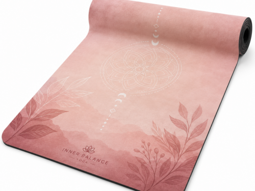 Custom Suede Microfiber Yoga Mat