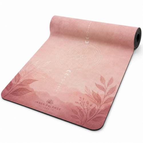 Custom Suede Microfiber Yoga Mat