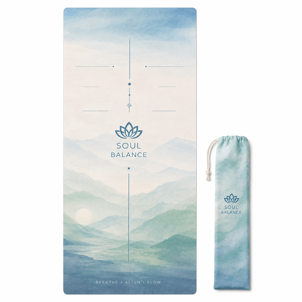 Custom Travel Yoga Mat