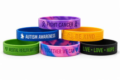 Custom Charity & Cause Wristbands