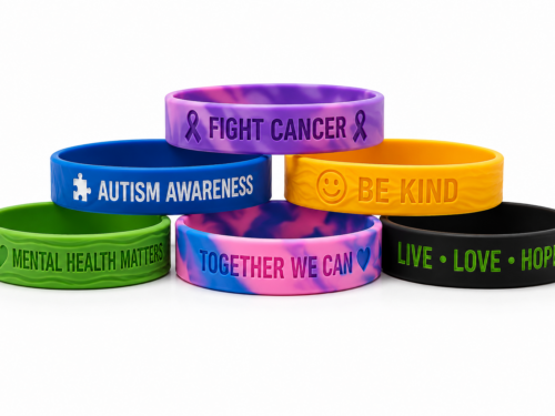 Custom Charity & Cause Wristbands