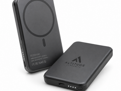 Custom 5000mAh Magnetic Wireless Power Bank