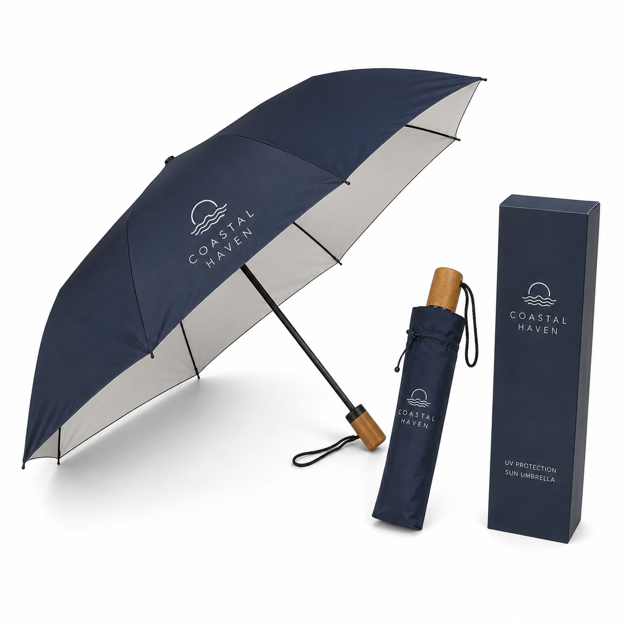 Custom UV Protection Sun Umbrella
