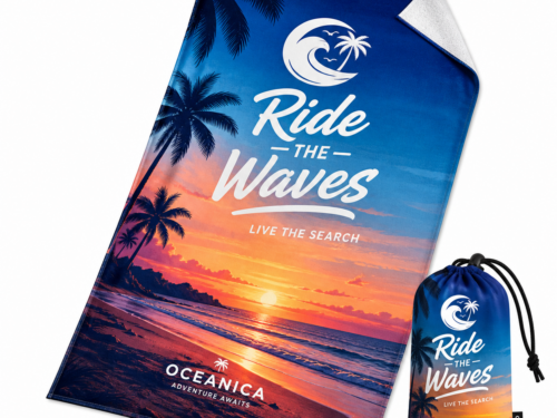 Custom Microfiber Beach Towel