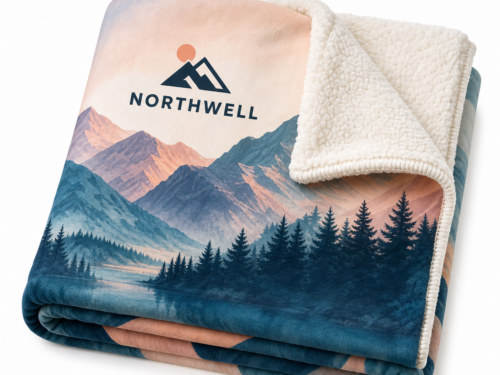 Custom Sherpa / Plush Throw Blanket