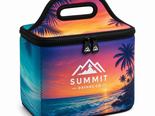 Custom 6-Pack Neoprene Cooler Tote